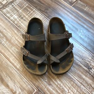 Birkenstock Mayari sandals Sz 37  brown